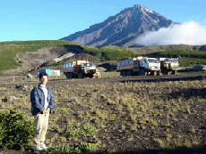 長野県茅野勤労者山岳会　しらびそ山の会カムチャッカ　アバチャ山　２７４１m　遠征記